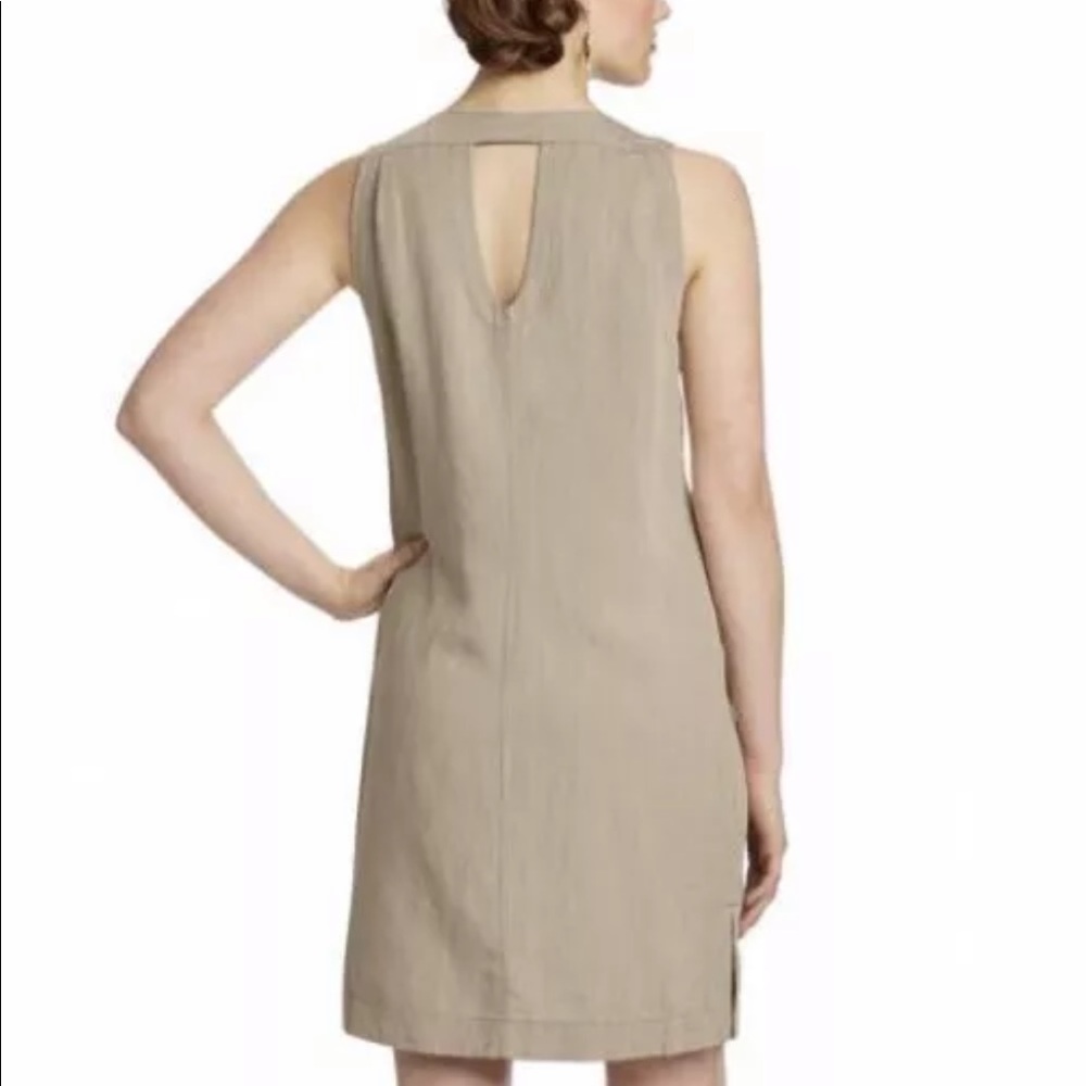 Nau Inte-great Commuter Dress Tencel Khaki 4